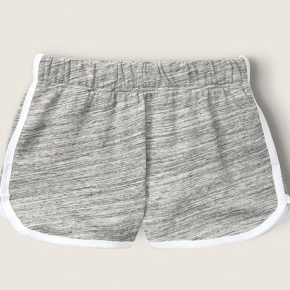 XXL NEW VICTORIA’S SECRET PINK CURVED HEM SWEAT SHORTS - Picture 5 of 6